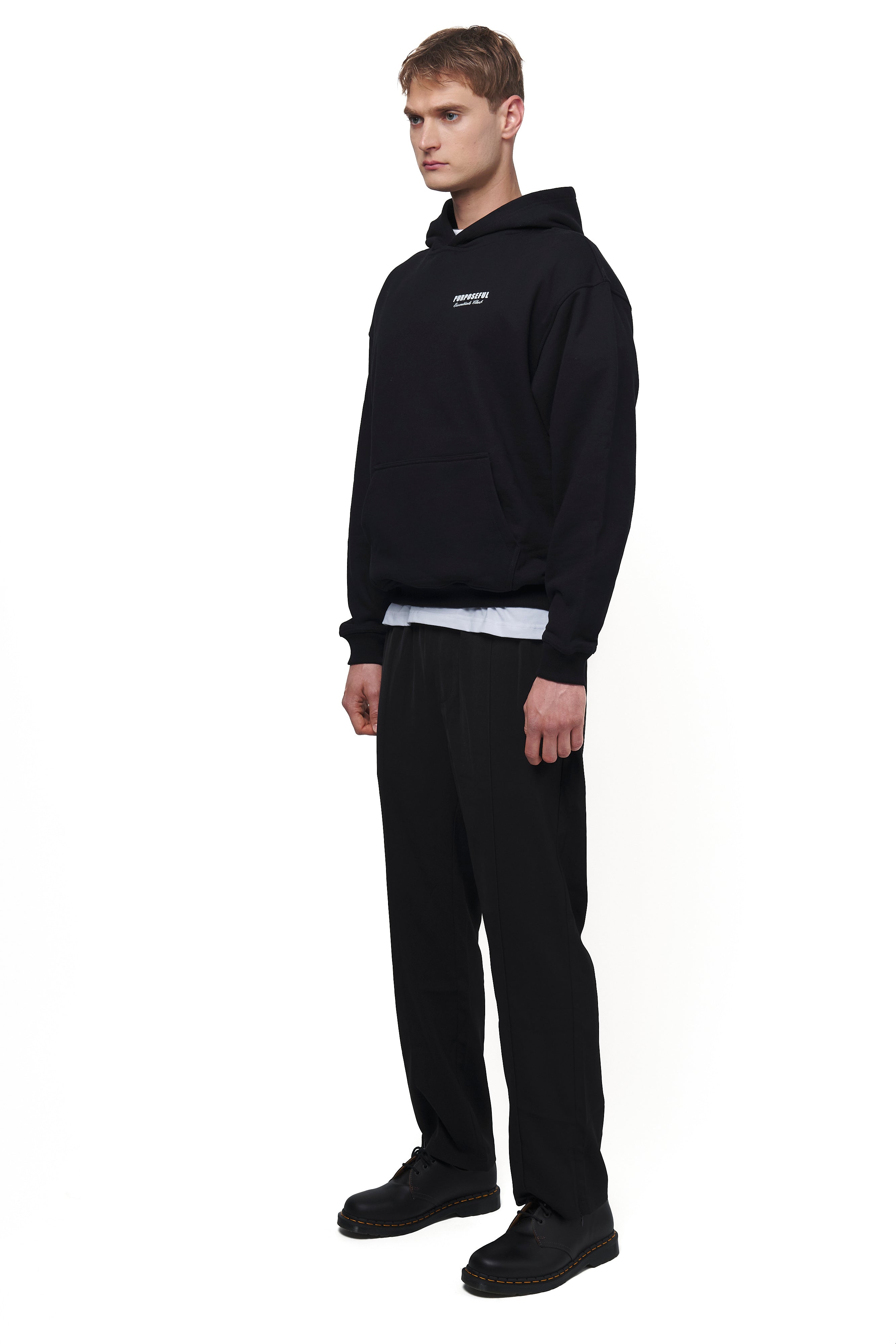 Essentials Club Hoodie Black