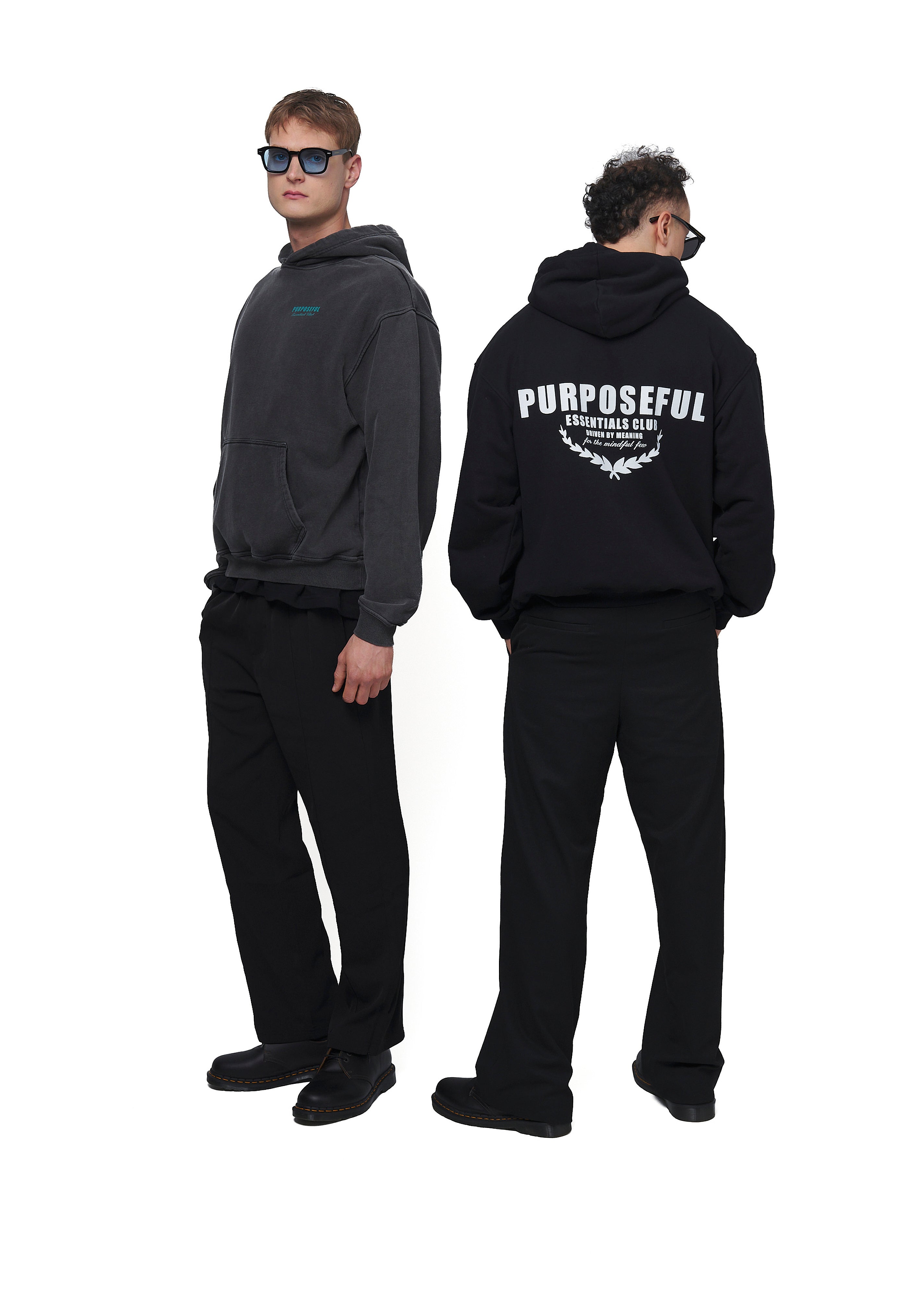 Essentials Club Hoodie Black