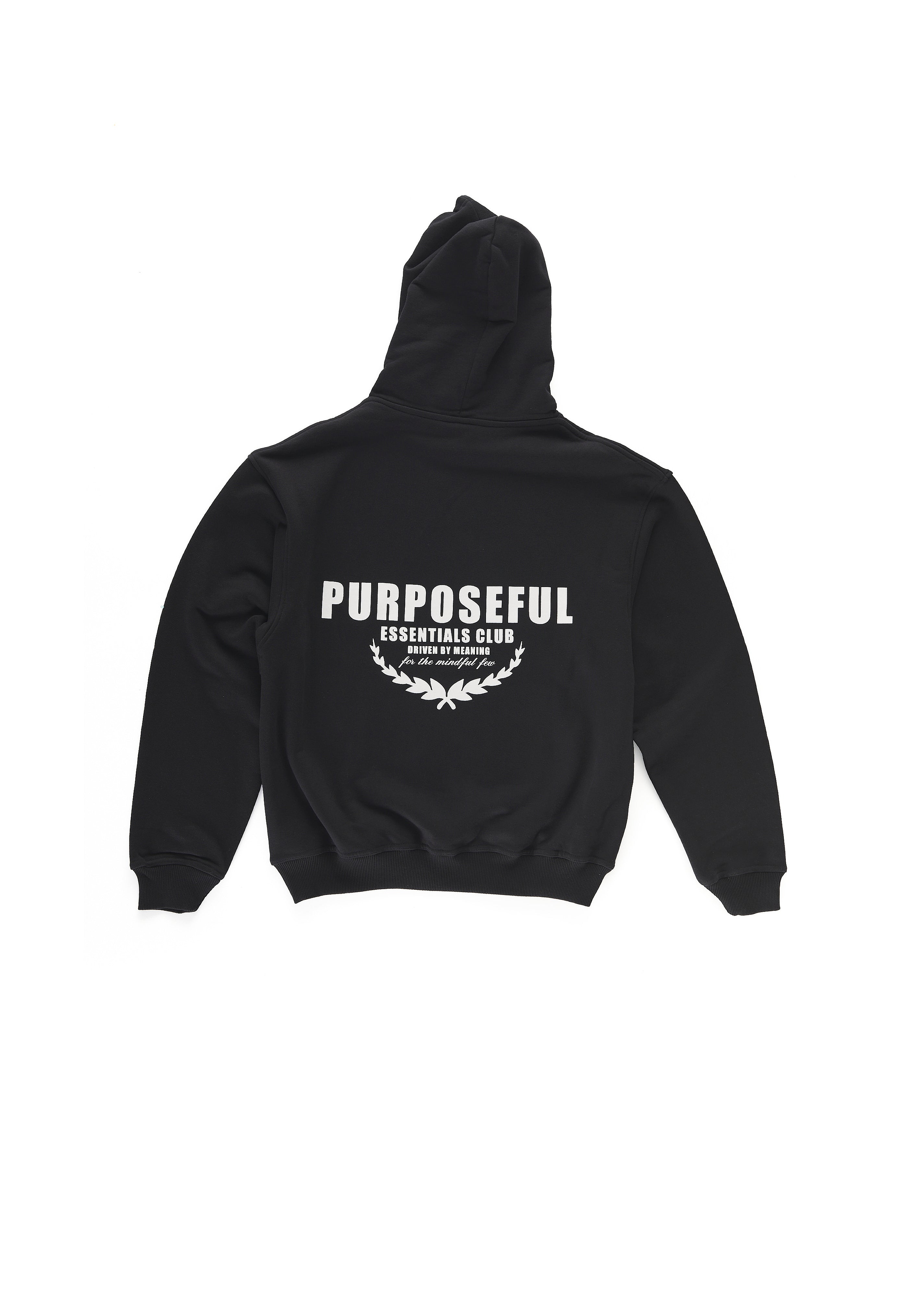 Essentials Club Hoodie Black